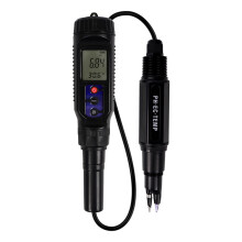 Digitales pH/EC/TEMP-Multifunktions-Messgerät für Wasser und Boden – pH-Meter für Aquarien, Pools und Teig