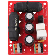 Einstellbarer Frequenzteiler für Lautsprecher und Subwoofer 40 Hz–400 Hz, 200 W, für Heimkino, Auto-Audio, DIY-Stereo-Frequenzweichen