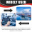 MCP2515 CAN Bus Shield Board Module SUB-D Connector Standard UART IIC SPI LED Indicator Controller 4.8-5.2V 8