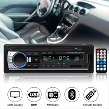 12V Car MP3 Player 60Wx4 Bluetooth Audio Radio Multimedia Auto in Dash Support USB TF FM AUX