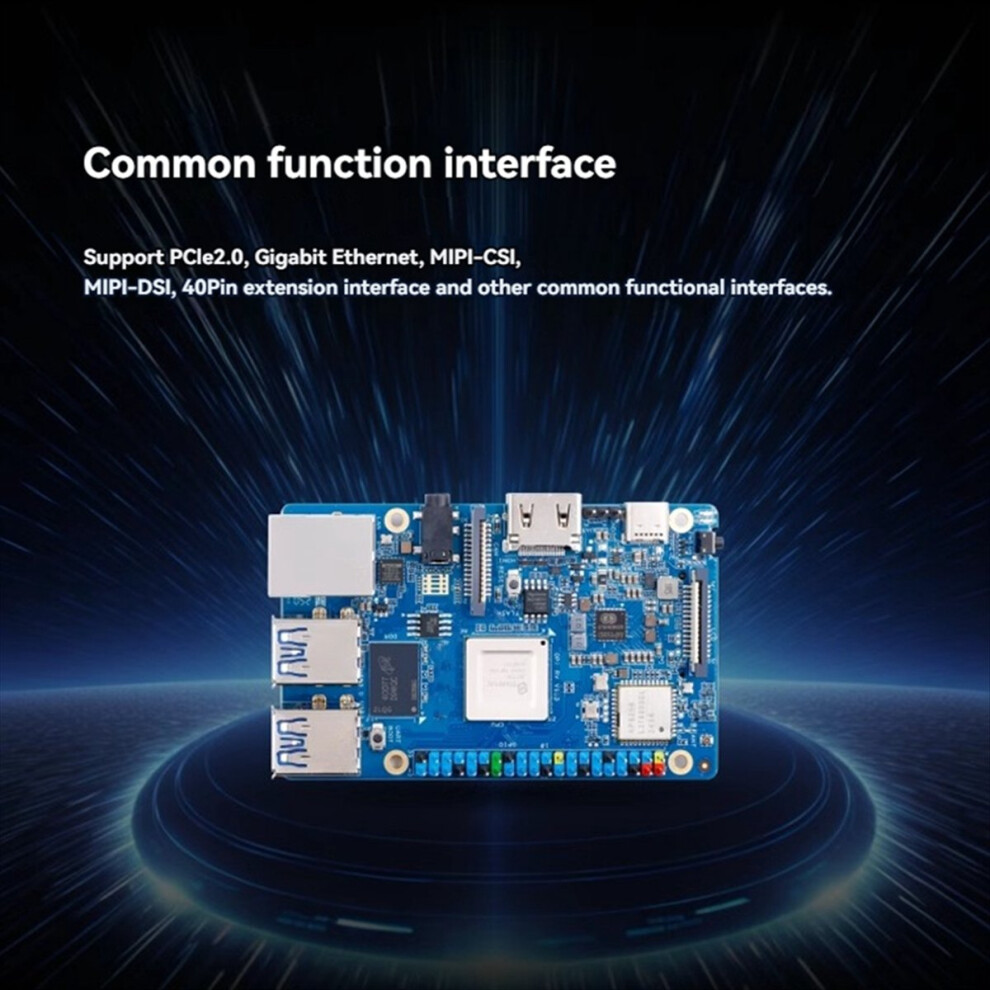 For Rv 4-Core Risc-V Development Board 64-Bit Processor Wifi+Bt5.0 Gigabit Ethernet Usb3.0 3.5Mm Pcie2.0, 2Gb 4852902568470