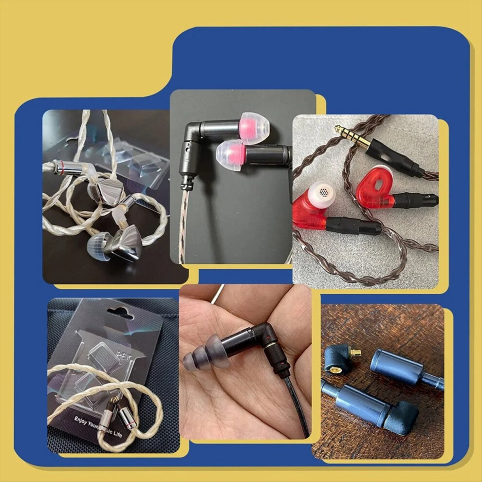 Headphone Converter Dual 3.5Mm Female Jack Earbuds Adapter For Hd800 Hd800s Hd820 /D1000 Audio 4852902537186