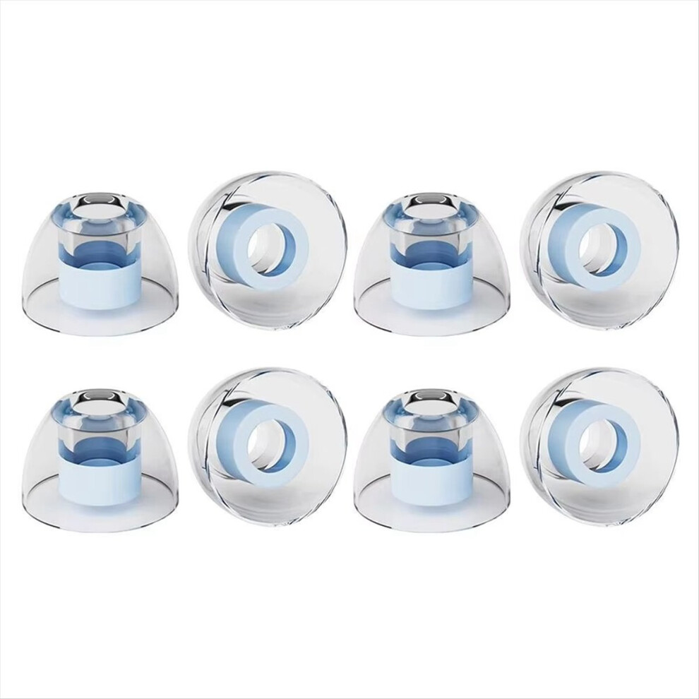 Exogio Replacement Eartips For C04 Earbuds Liquid Silicone Caps Flexible Noise Reduction Ear Tips S M L