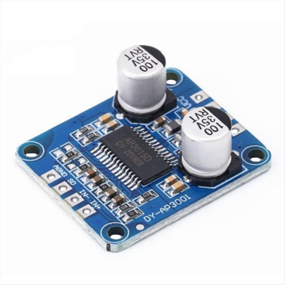 Dy-Ap3001 Power Amplifier Board 10W/20W/30W Monoblock Class D Amp Amplificador For 4Î©-8Î© Speaker Dc 8V-24V 4852902532709