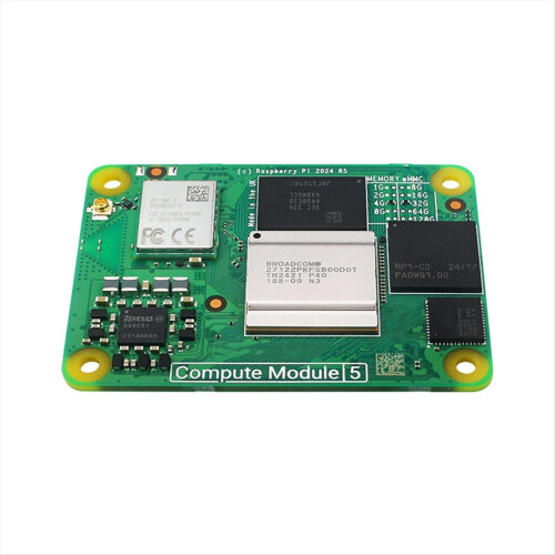 For Compute Module 5 CM5 - Quad Core -A76 BCM2712 Board CM5104032-EMMC 32GB 2
