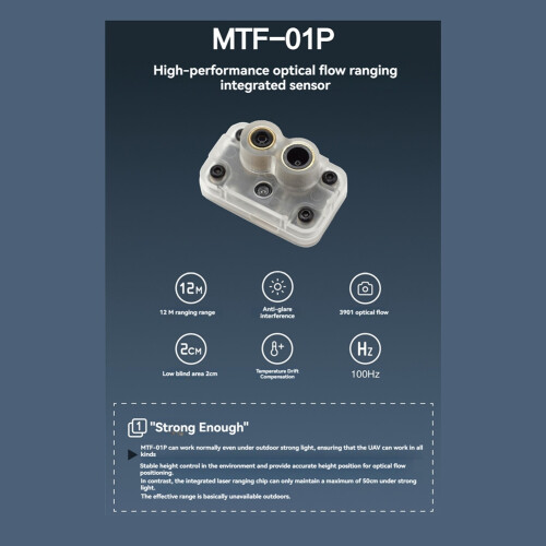 MTF-01P Optical Flow & Lidar Sensor for Drones UAV Indoor Positioning Module Navigation Micolink-MTF-01P 2
