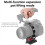 New Rotatable Collar Mount Plate Half Rings Structure Angle Horizontal Vertical Bracket for , 5