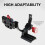 New Rotatable Collar Mount Plate Half Rings Structure Angle Horizontal Vertical Bracket for , 3
