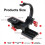 New Rotatable Collar Mount Plate Half Rings Structure Angle Horizontal Vertical Bracket for , 4