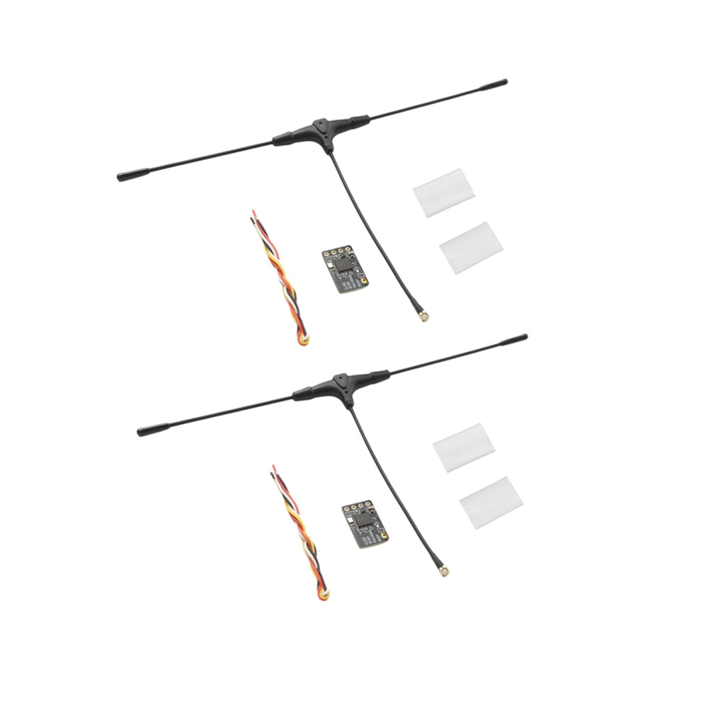 2PCS ELRS NANO 915Mhz RX Receiver EXPRESSLRS Nano Long Range for RC FPV ...