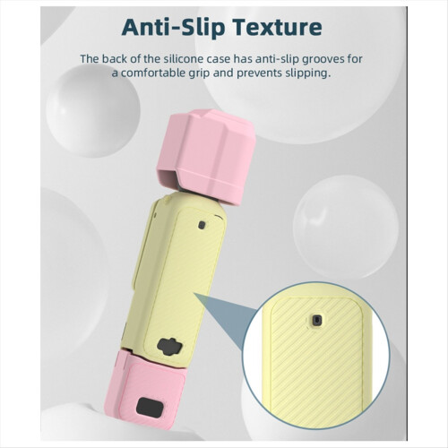 for Pocket 3 Lens Protector Anti-Scratch Protective Cover Accessories Yellow+Blue 1