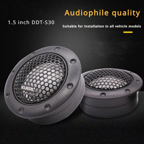 Car Tweeter Speaker Universal High Efficiency Super Loudspeaker Sound Kit 1