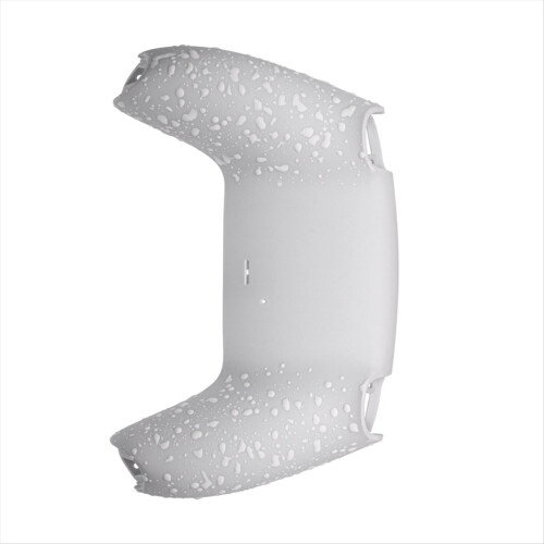 Bottom Back Shell Non-Slip Rear Housing Game Improvement Replacement Parts for Controller White 1