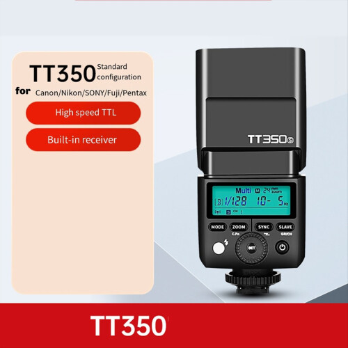 Flash 2.4G HSS TTL Wireless Master/Slave Camera Speedlite for TT350 1