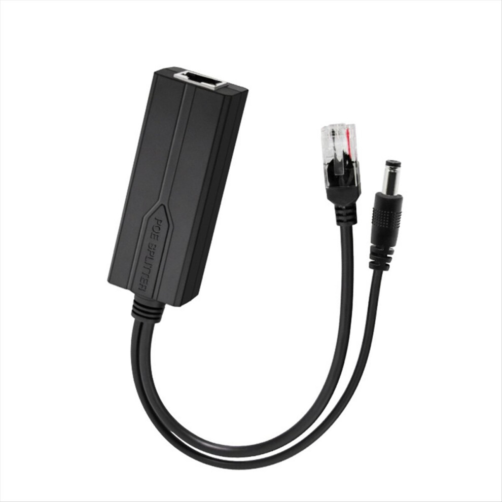 48V To 5V Poe Splitter Adapter Active Adaptive Separator Isolated Injector Dc 5.5X2.1mm Port For 100M Camera 4852902561655