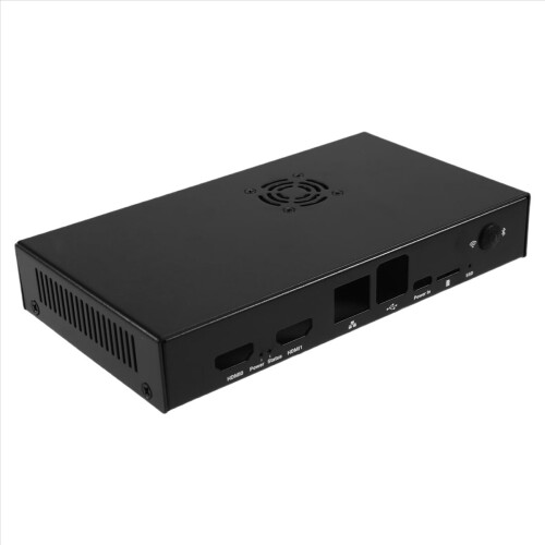 For Compute Module 5 Official CM5 Case with Fan for IO Board 2