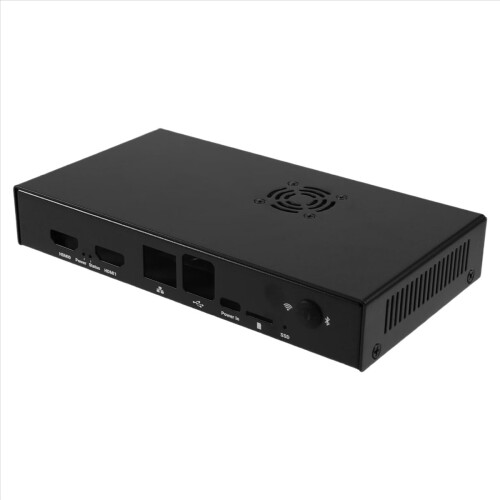 For Compute Module 5 Official CM5 Case with Fan for IO Board 1
