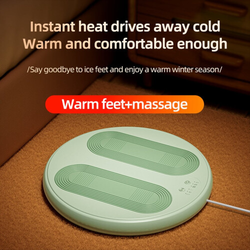 Fußwärmer mit Massagefunktion für Zuhause, Büro oder unter dem Schreibtisch (elektrisch) 1