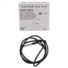 Tuya WLAN-Smart-Schalter mit Temperatursensor, AC 85-250V, kabellos für Zuhause