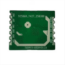 5,8 GHz 100 mW TX5823S FPV-Funkvideoübertragungsmodul mit A/V- und FM-Audio-Sender und 48-Kanal-SPI-Steuerung