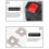 Power Tools Case 21V Battery Storage Box for Wireless Electric Angle Grinder Cutting 18650 2