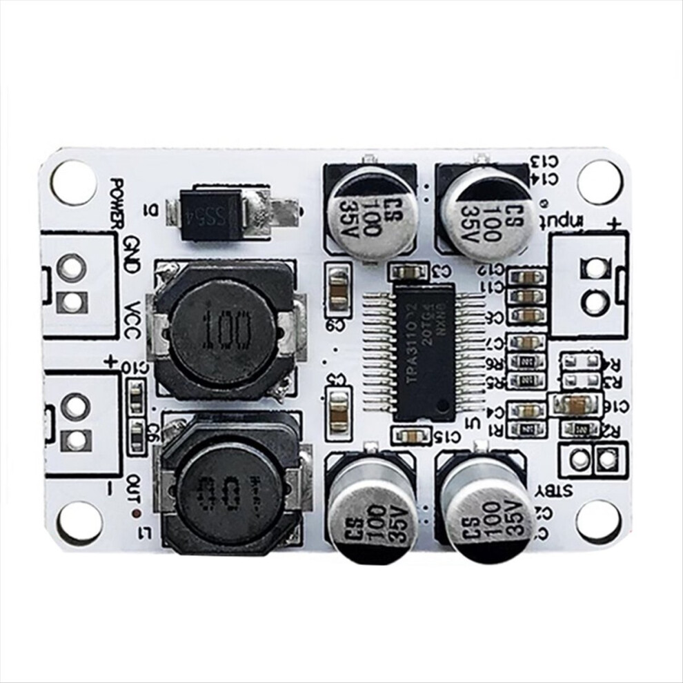 Tpa3110 Amplifier Board Pbtl Mono Digital 30W Module White 4852902555586