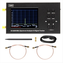SA6 6-GHz-Spektrumanalysator, tragbarer 35–6200-MHz-Funksignalgenerator, Wi-Fi, 2G, 3G, 4G, LTE, CDMA, DCS, GSM, GPRS, GLONASS