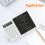 10 Digit Calculator LCD Screen Writing Pad Basic with Erasable Handwriting Notepad for Office School 5
