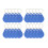 20PCS 13.56Mhz CUID RFID Keykobs Key Token Copy Changeable Attendance Clone Keychain Tag 7