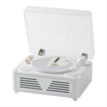 CD Player Retro Bluetooth 5.0 Stereo HIFI Audio Speaker Portable Desktop for Home B
