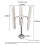 Vertical Three-Blade Wind Generator Model Three-Phase Permanent Magnet Brushless Low-Speed Windmill Tools DIY 7