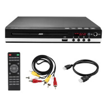 DVD-229 Player VCD CD Disc Media Machine with Remote USB HD 1080P Home DVD Box Multimedia EU Plug
