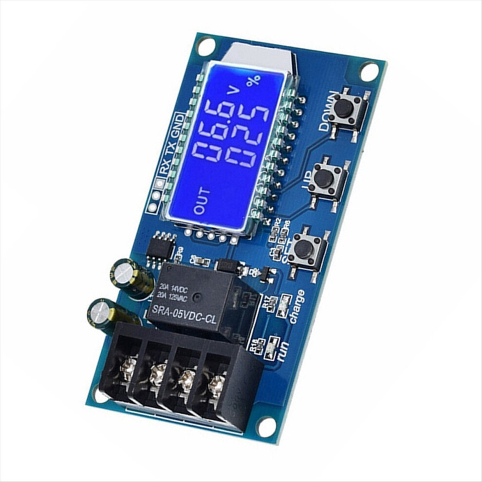 Lead-Acid Lithium Battery Charger Module 6-60V 10A Lcd Display Control Overcharge Protection Board Automatic Charging 4852902550246