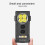 Keychain Flashlight Small Pocket USB Charging Mini Multi Light Modes Multi-Function for Emergency 7