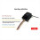 5.8G 2W VTX 2000mW FPV Video Transmitter Module Parameters Adjustable for Long Range RC Drone 1