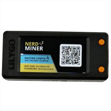 Nerdminer V2 BTC Solo Lottery Miner 78KH/S mit LCD-Display, ASIC-Mining, leise