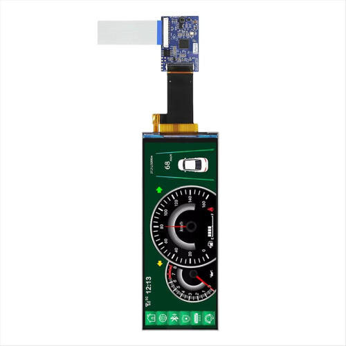 IPS Full Viewing Angle TFT LCD Display Module Bar Type 6.2 Inch 360x960 SPI+RGB Interface,B 2