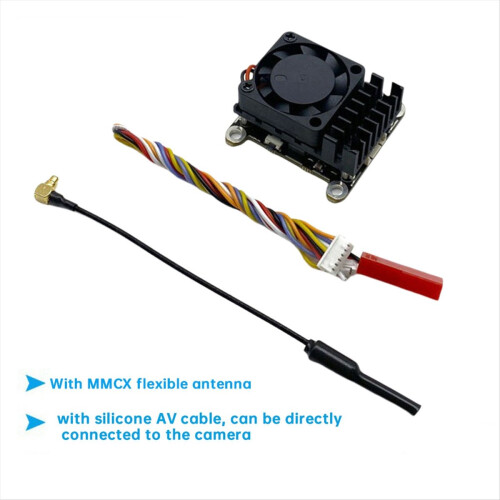 5.8G 2W VTX 2000mW FPV Video Transmitter Module Parameters Adjustable for Long Range RC Drone 2