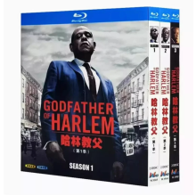 Godfather of Harlem Season 1-3:  6-Disc English 1080P BD All Region New Box Set