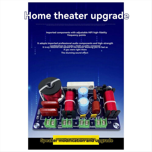 3-Way 250W 850/5200Hz Frequency Divider Filter Audio Speaker Crossover Module DIY Medium Hifi Stereo Systems 1