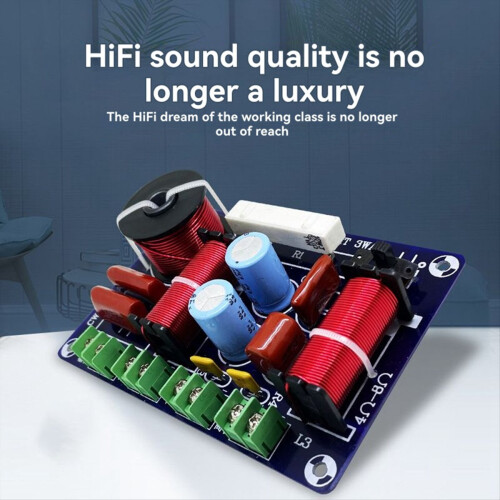 3-Way 250W 850/5200Hz Frequency Divider Filter Audio Speaker Crossover Module DIY Medium Hifi Stereo Systems 2