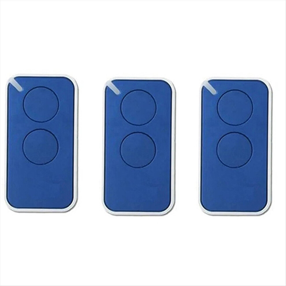 For Nice Universal Garage Remote Control 433.92Mhz 2-Channel Rolling Code Transmitter For Gates Blue 4852902596893