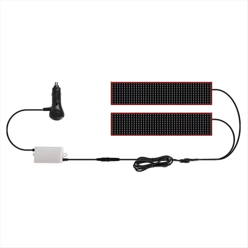 Devil's Eye Led Remote Control Scrolling Animation Matrix Pixel Panel Display For Car Truck Windshield Light 4852902584081