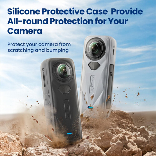 Silicone Case Cover for X5, Soft Bumper Anti-Scratch Protective Camera Protection Accessories A 1