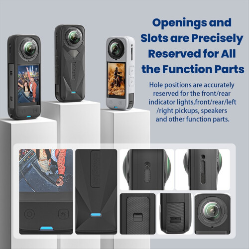 Silicone Case Cover for X5, Soft Bumper Anti-Scratch Protective Camera Protection Accessories A 2