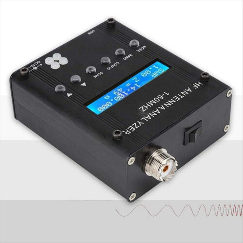 Tools Antenna Analyzer,Bluetooth Digital Shortwave Analyzer MR300 Output 2.0V Pp Typical Adjustable Meter Tester 2