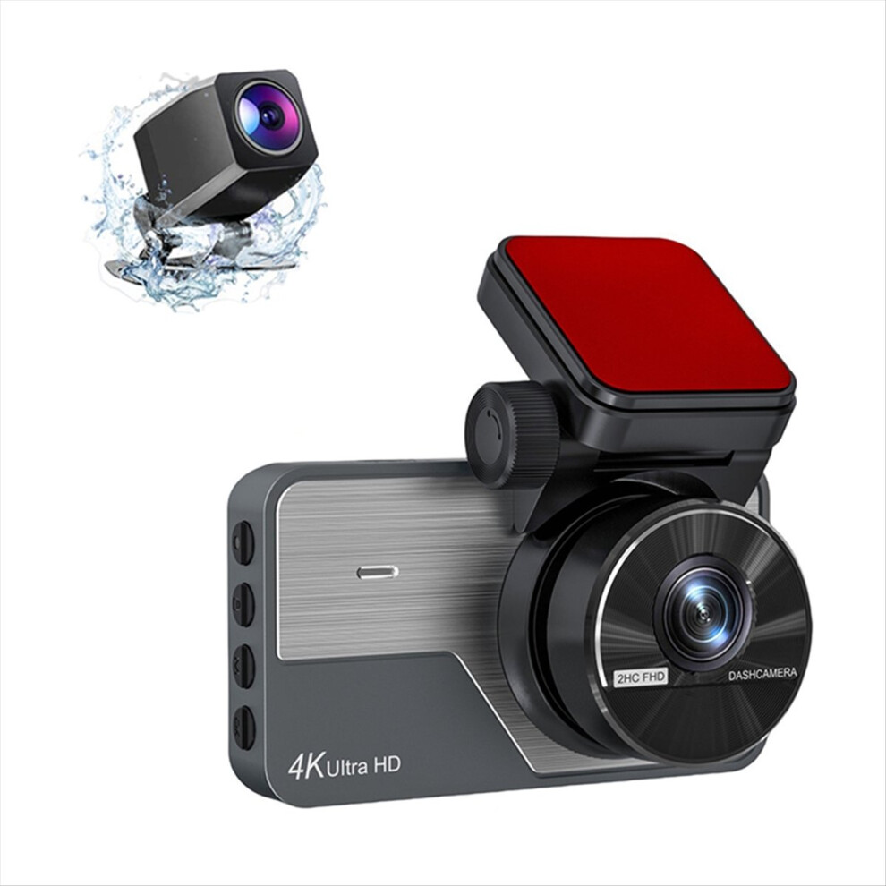Car Dvr Dash Camera ,4K Hd Front Rear For Cars,Built In Wifi Camera,Night Vision 170Wide Angle,Wdr,24H Park 4852902506311