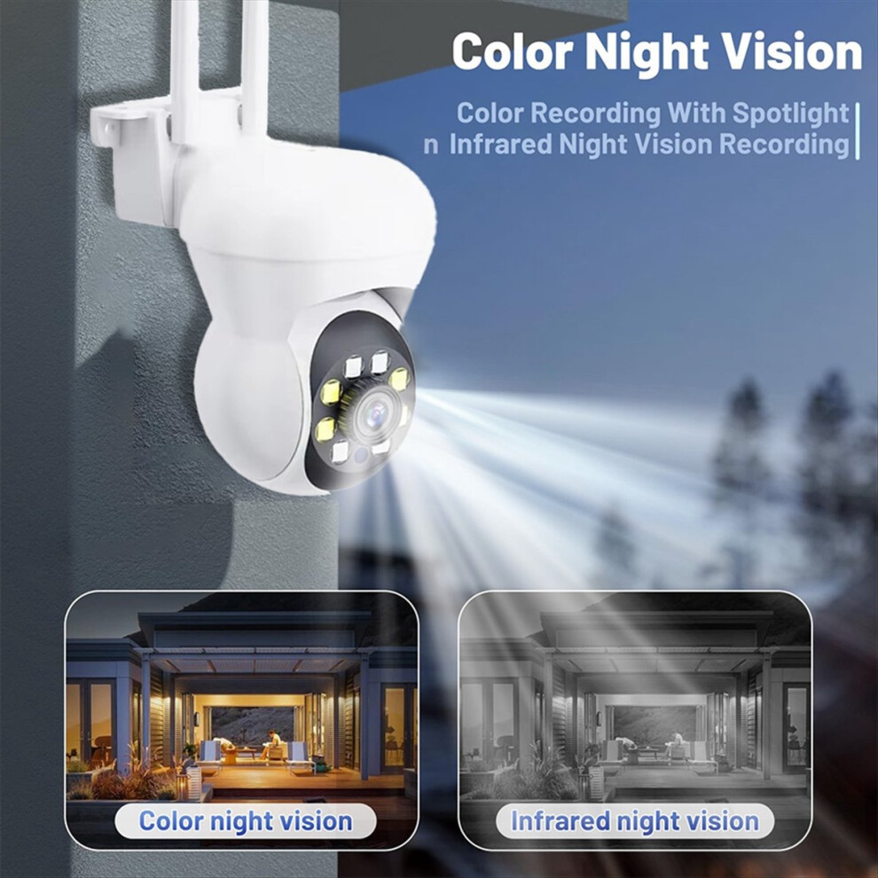 2Mp Wireless Ptz Ip Camera Full Color Ai Humanoid Detection Auto Tracking Baby Monitor Home Security 4852902554657