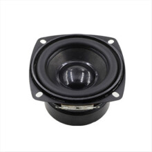 78MM 4 Ohm 15W Subwoofer Speaker 3 Inch Convex Cap Square Woofer Speakers Hifi Home Sound Theater