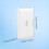 3pcs 433MHz Wireless Vibration Glass Break Detector, Adjustable Sensitivity, Compatible with Alarm Systems Black 8